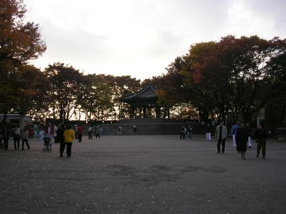 南山公園　八角亭